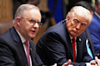 Prime Minister Anthony Albanese and US President Donald Trump at the White House last year.