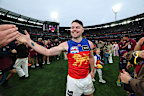 Lachie Neale leaves Brisbane with two Brownlows and three premierships.