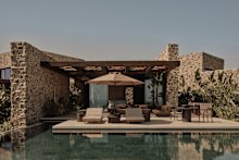 One of the 12 Scorpios Bodrum bungalows.