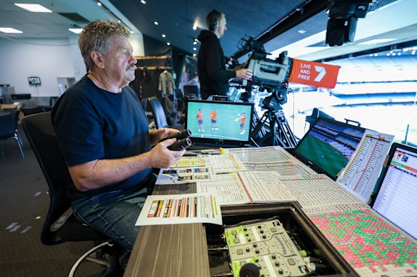 Naked checks, lolly jars and ‘boring goals’: The secret life of an AFL broadcast
