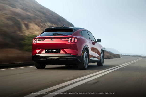 Mustang ev sales hot sale