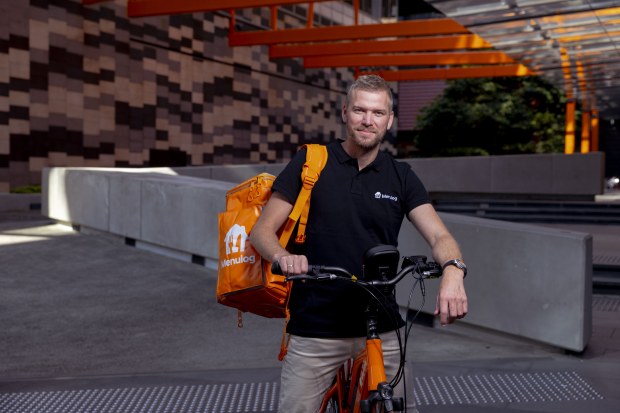 Menulog bicycle delivery outlet