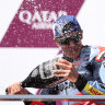 Marc Marquez started the Australian MotoGP with a mosquito in his visor. He still won