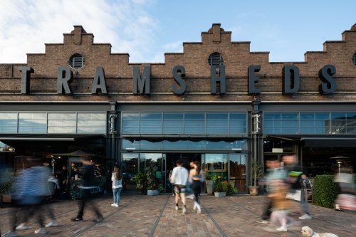 Tramsheds opened in 2016.