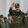 Venezuelan President Nicolas Maduro during a military commemoration last week.