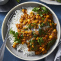 Chickpea lentil curry.