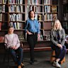 The Mushroom Tapes: Conversations on a Triple Murder Trial authors, Helen Garner,  Sarah Krasnostein and Chloe Hooper.