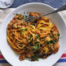 Mince stroganoff.