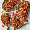 Classic bruschetta.