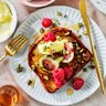 Julia Busuttil Nishimura’s French toast with whipped honey butter.
