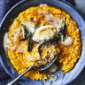 The optional addition of browned butter and sage results in a nutty flavour.