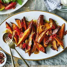 Thin Sliced Oven Fried Sweet Potato Slices Southern Sweet Potato