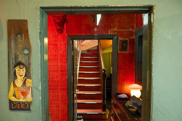 A function space lies upstairs.