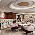 The ship’s Retreat Lounge.