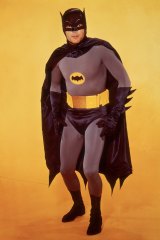 Dad bods go way back: actor Adam West playing Batman in the television show of the same name in 1966. 