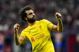 Mohamed Salah continued his red-hot run of form as Liverpool celebrated a dramatic 3-2 win over Atletico Madrid.