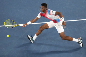 Felix Auger-Aliassime allowed Daniil Medvedev to claw his way back into the match.