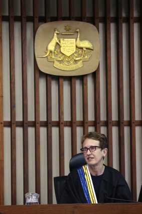 ACT Supreme Court Chief Justice Helen Murrell wants a new crest developed that represents the judicial arm of government.