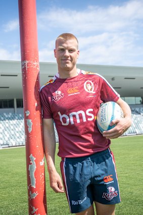 Mason Gordon in his Reds kit.