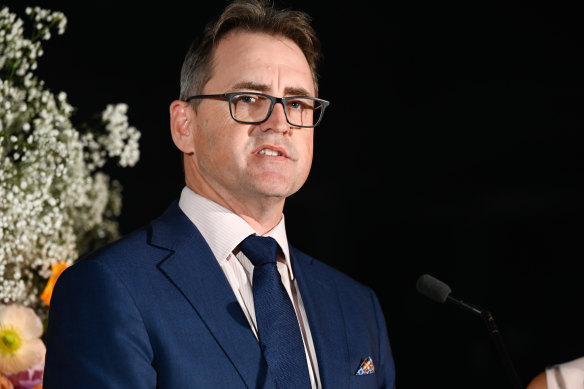 Racing Victoria chief executive Andrew Jones apologised to victims of abuse.