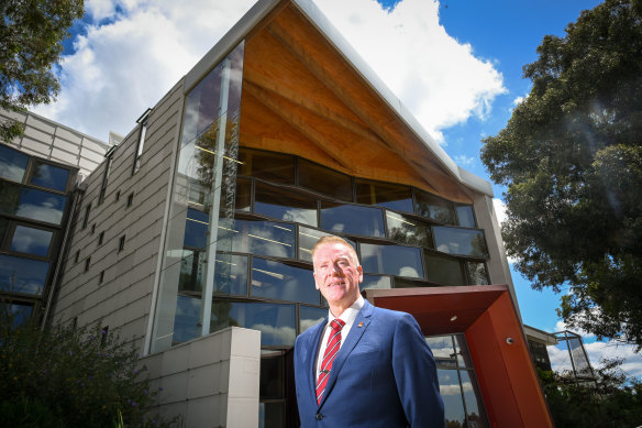 Yarra Valley Grammar School principal Dr Mark Merry.