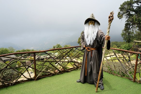 You’ll pay big bucks for a photo opportunity with Guatemalan Gandalf.