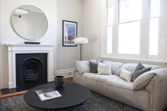 The home has been transformed.