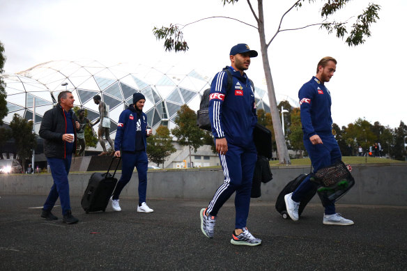 Victory players left Melbourne for NSW on Saturday.