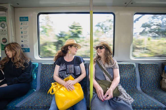 Karen Locke and Kate Reid discuss all the different areas they will visit along the new Metro line. 