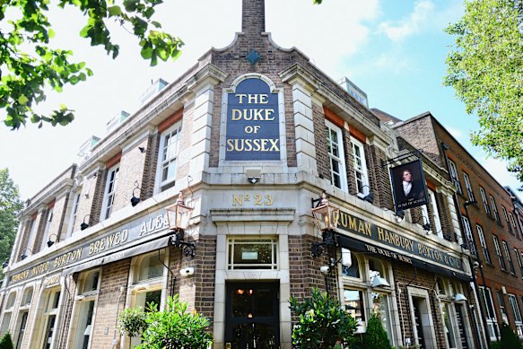 Empathy can be hard to find on the streets of London, but at least there’s some in the beer garden of the Duke of Sussex.