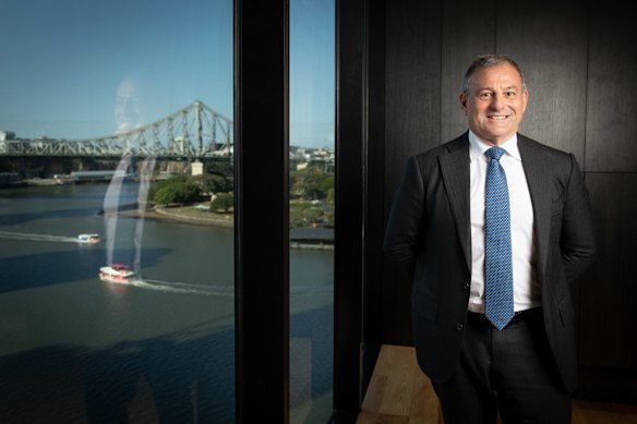 CPG chairman Don O’Rorke in his riverside office.