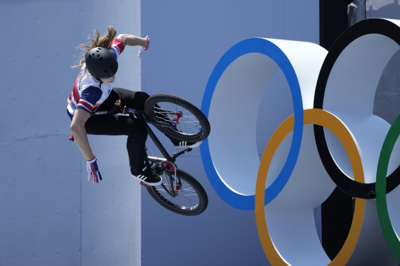 Charlotte Worthington stunned her competitors in Tokyo.