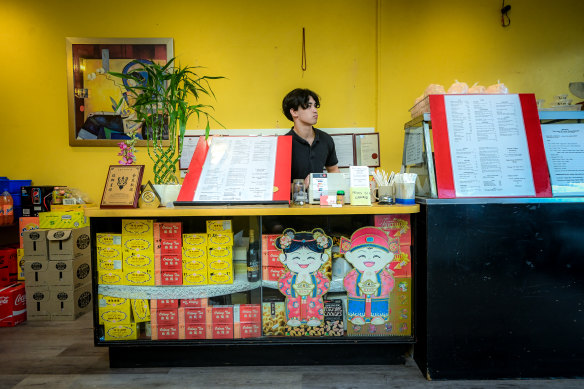 The counter at Toi Shan. 
