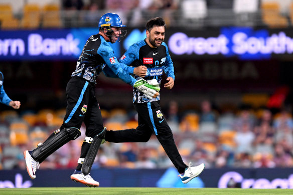 Adelaide Strikers spin wizard Rashid Khan.