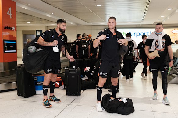 The Tigers players were still trying to comprehend what had just happened in Townsville.