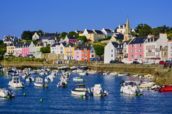 Belle-Ile-en-mer, France.