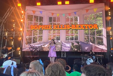 Sophie Ellis-Bextor performs at last year’s Melbourne Cup.