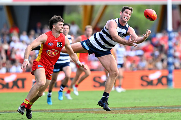 Tom Hawkins against the Suns. 