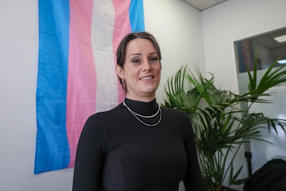Jade Barber runs mentoring and youth programs for LGBTQ people.