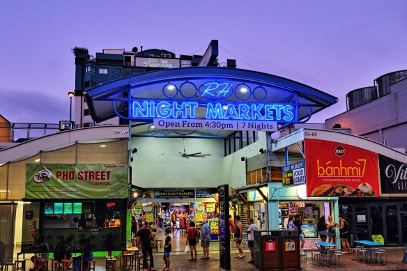 Experience Cairns’ multicultural side through its diverse food at the Cairns Night Markets.