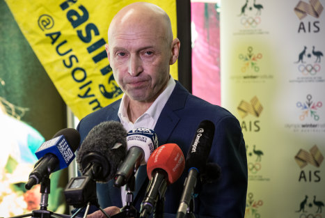 Chef de Mission for the Australia’s Winter Olympic team Geoff Lipshut.