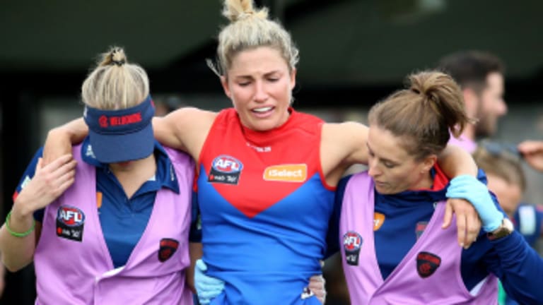 Demons AFLW star does ACL