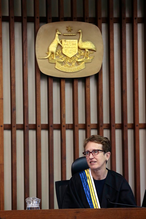 ACT Supreme Court Chief Justice Helen Murrell wants a new crest developed that represents the judicial arm of government.
