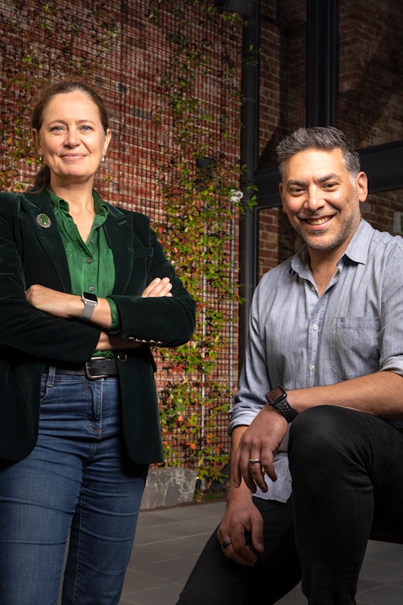 Rampersand partners Helen Souness and Paul Naphtali.