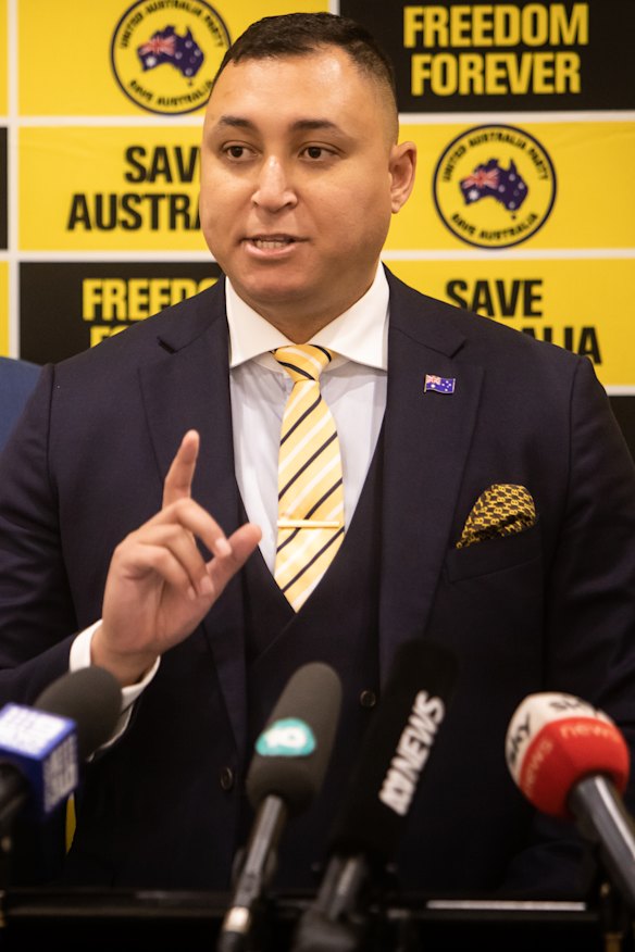 $110 million Victorian senator Ralph Babet.