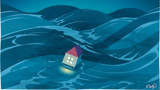 Many young people are being priced out and forced further away from their family and friends. 