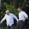 Macron embraces Lula, and the memes poking fun at their ‘wedding’