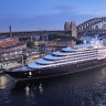 Scenic Eclipse II arrives in Sydney on Friday morning.