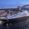Scenic Eclipse II arrives in Sydney on Friday morning.