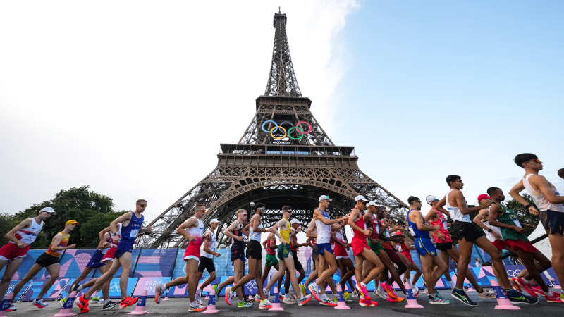 Paris’ landmarks dazzle for the Games